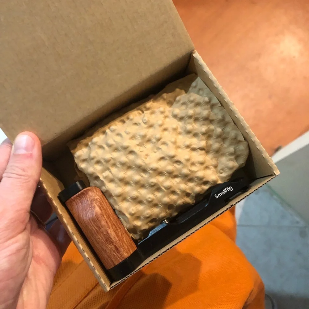 SmallRig L-Shaped Wooden Handle for Sony ZV-1